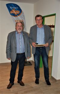 Hermann Jans - Goldene Ehrennadel des LSB